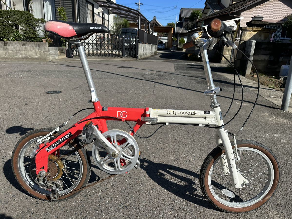 Doppelgnger 103progressive 折りたたみ自転車 16インチ 6ギア アルミ