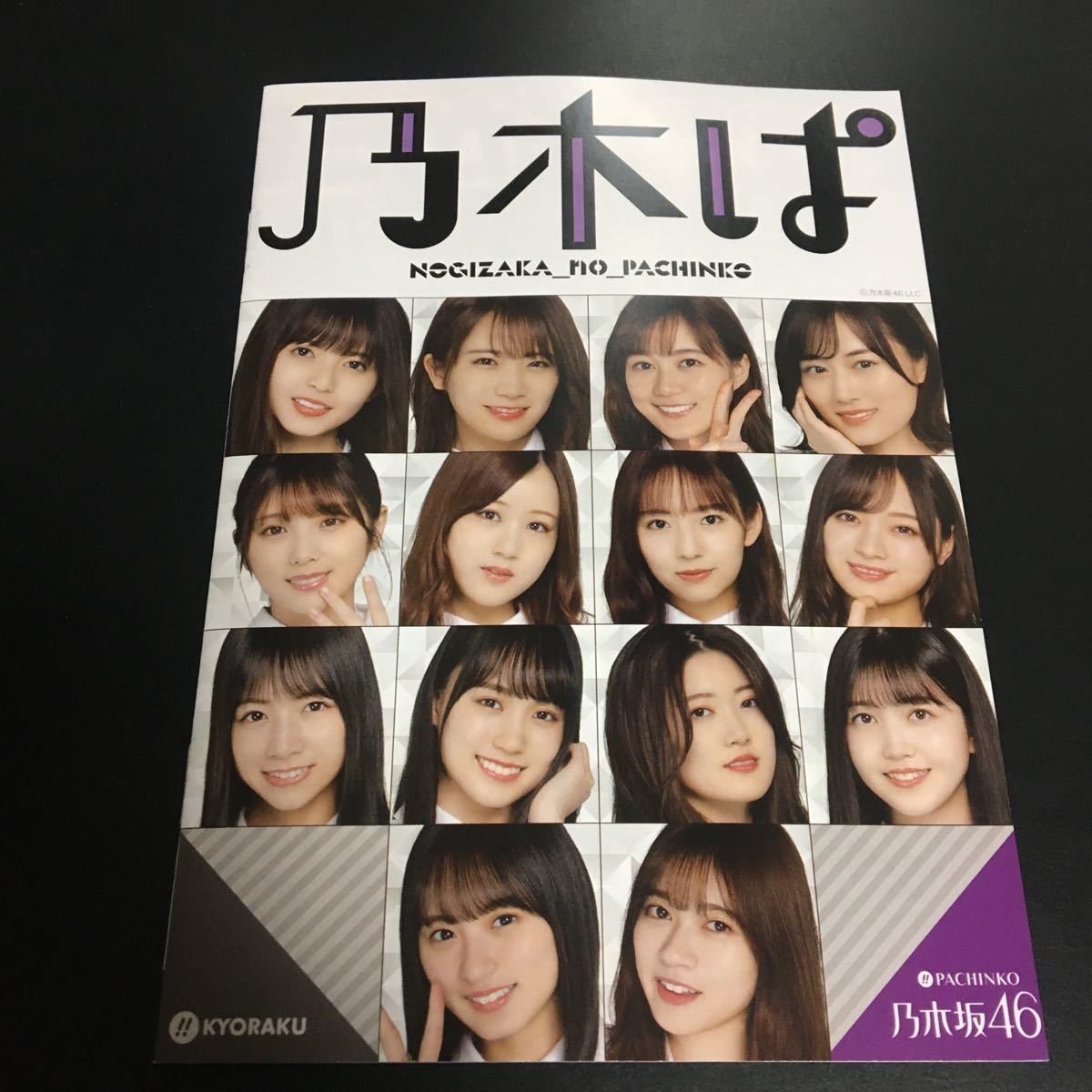 乃木坂46 乃木ぱ パチンコ 小冊子 公式ガイドブック 即決★_画像1