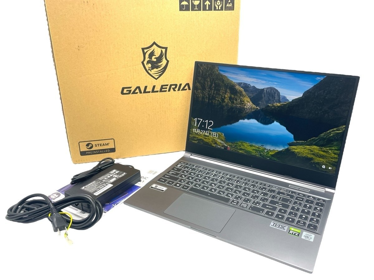 GALLERIA GCL2060RGF-T875 メモリ32GB SSD交換済