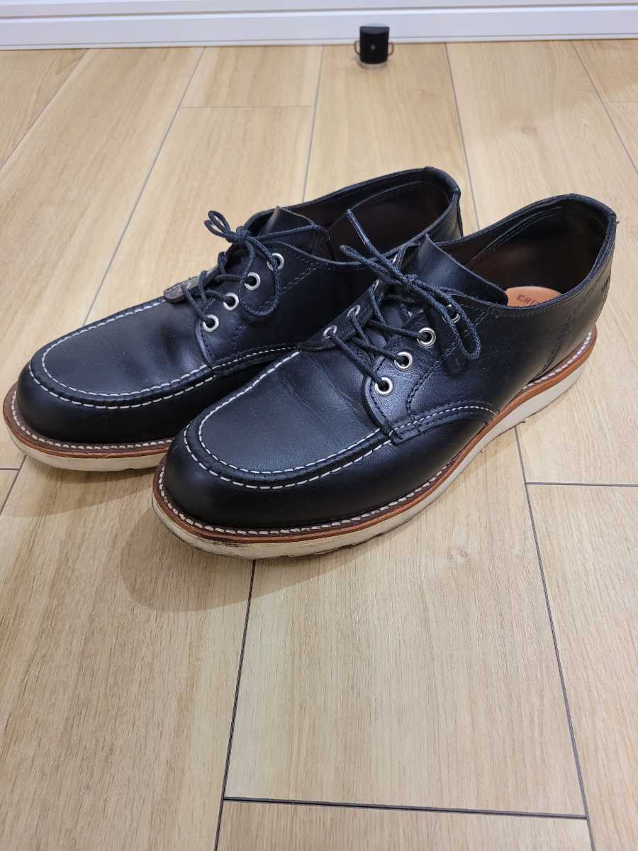 まとめ買い】 オックスフォード chippewa 古着 黒 ローカットブーツ