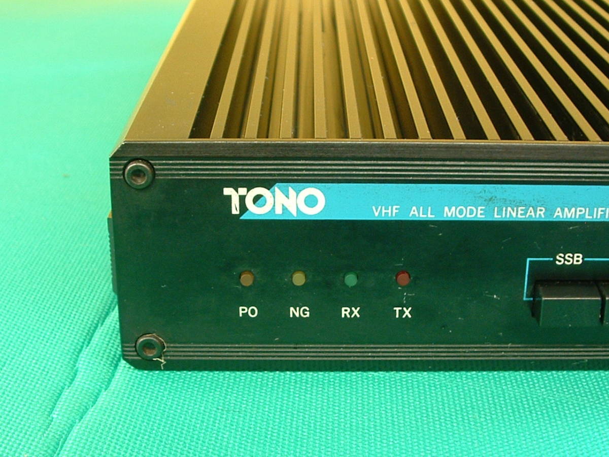  ★TONO　１４４M帯　リニアアンプ（VM-100W）１２V-100W 中古・動作！_画像2