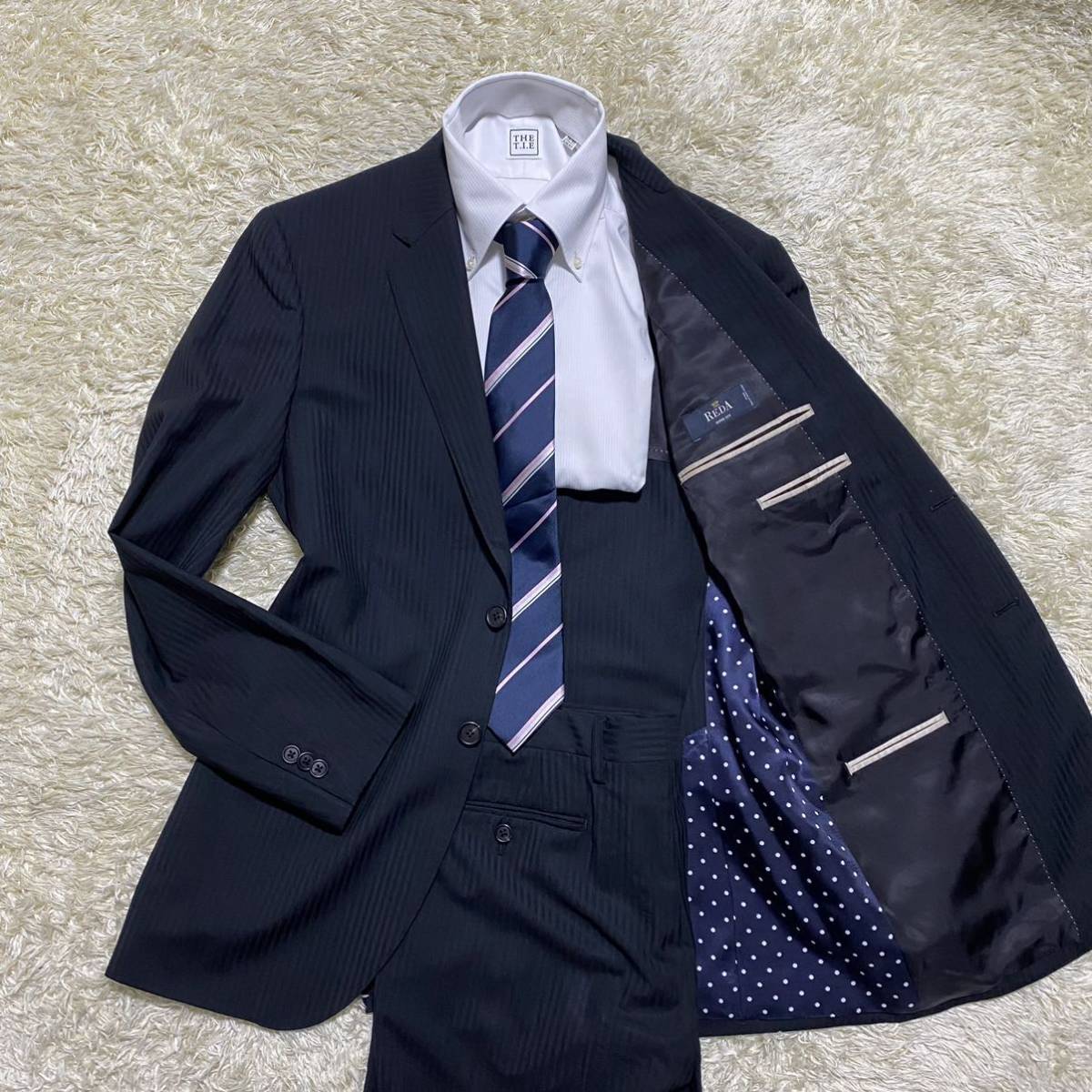 Paul Smith 裏地国旗総柄 セットアップスーツ | nort.swiss