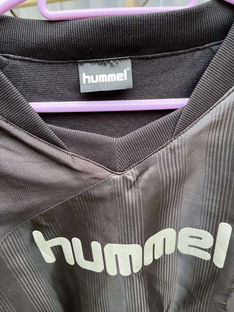 hummel シャカシャカシャツ上のみ　サイズ160 サッカー　ジュニア　フットサル　ナデシコ　ユニセックス　身長160cm前後_画像3
