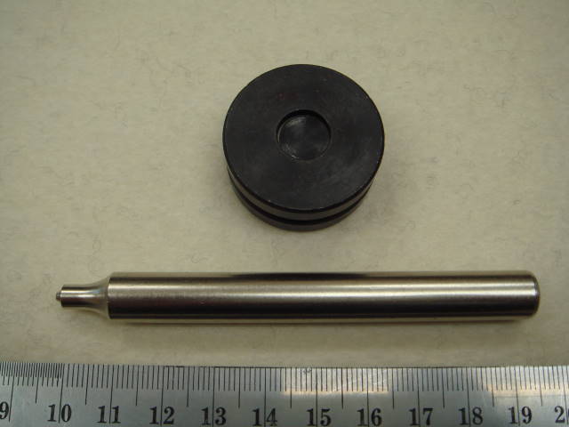 １０ミリ(#7070)　ドットボタン　真鍮製・ニッケル　５０組①_画像4