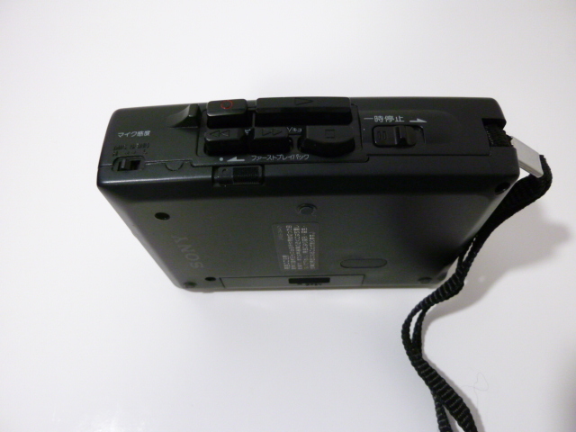 SONY カセットテープレコーダー CASSETTE-CORDER TCM-30 中古品 長期保管品_画像4