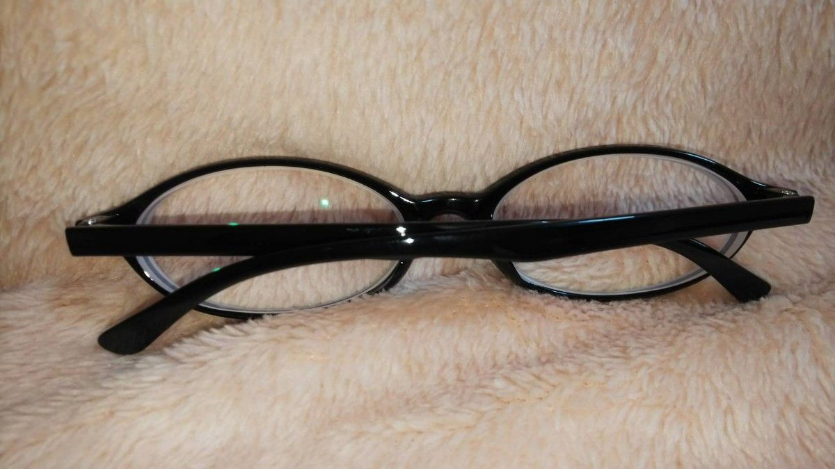 新品未使用　冠婚葬祭　ビジネス　学校　スクール　度付き　度入り　度あり　眼鏡　メガネフレーム　セルフレーム　オーバル型　黒　
