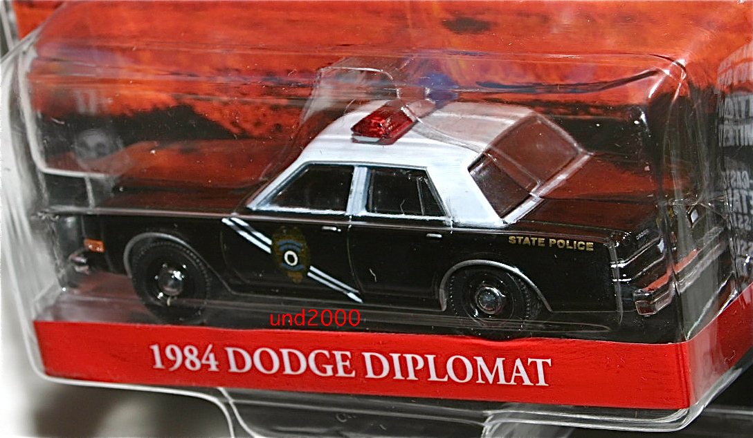 Greenlight テルマ&ルイーズ1/64 Dodge Diplomat New Mexico Police Car ダッジ ディプロマット ニューメキシコ ポリスカー グリーンライト_画像4