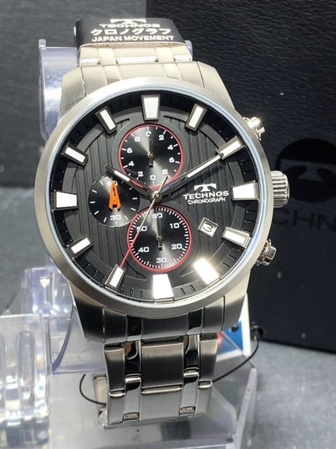TECHNOS テクノス 腕時計 正規品 アナログ クオーツ クロノグラフ 
