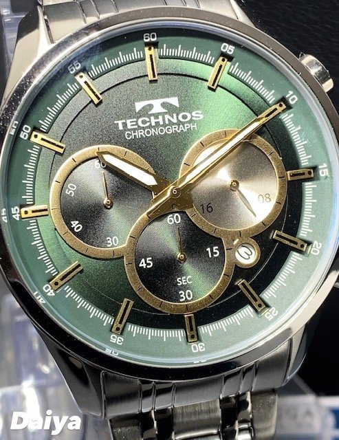 新品 箱 ギャランティカード有 TECHNOS テクノス 腕時計