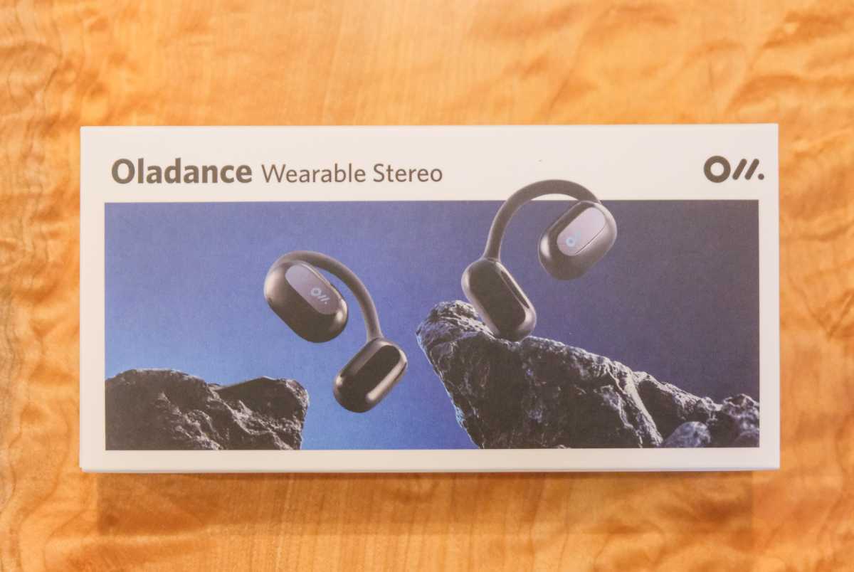 Oladance ウェアラブルステレオ ワイヤレスイヤホン(ブルー