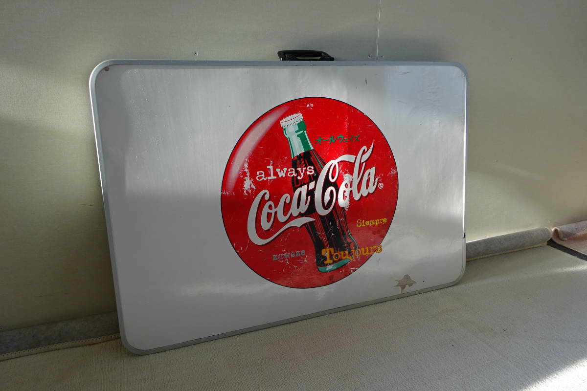 Coca-Cola/コカコーラ アウトドアテーブル【折り畳み式テーブル always オールウェイズ コカ・コーラ】ビンテージ・当時物・企業もの