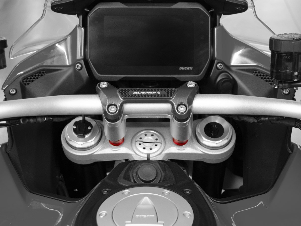 [ domestic stock ]DUCABIKEduka bike steering wheel riser black black DUCATI Ducati MULTISTRADA V4 / S / SPORT multi Strada *
