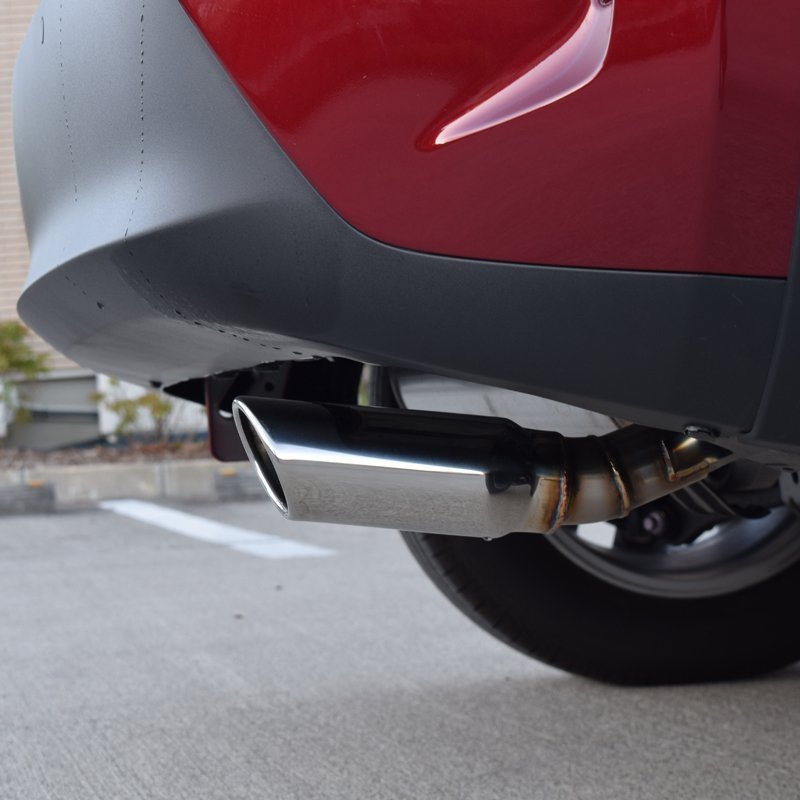  free shipping Yaris Cross 4WD MXPJ15 hybrid muffler cutter rosso moteroMARVELOUS S1 stainless steel 