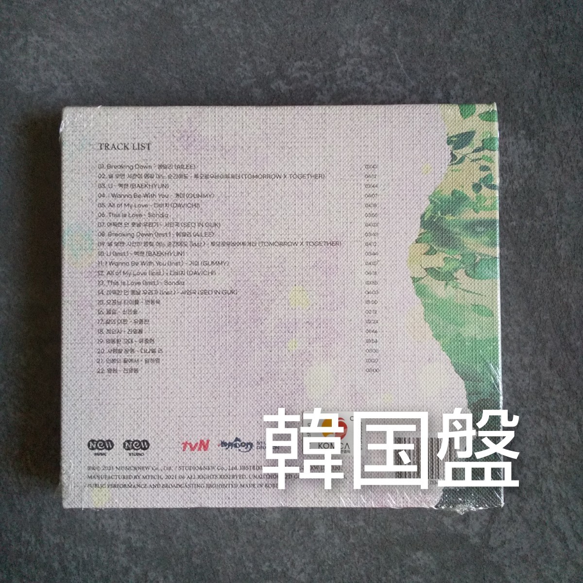 ソ・イングク『ある日、私の家の玄関に滅亡が入ってきた』OST 新品