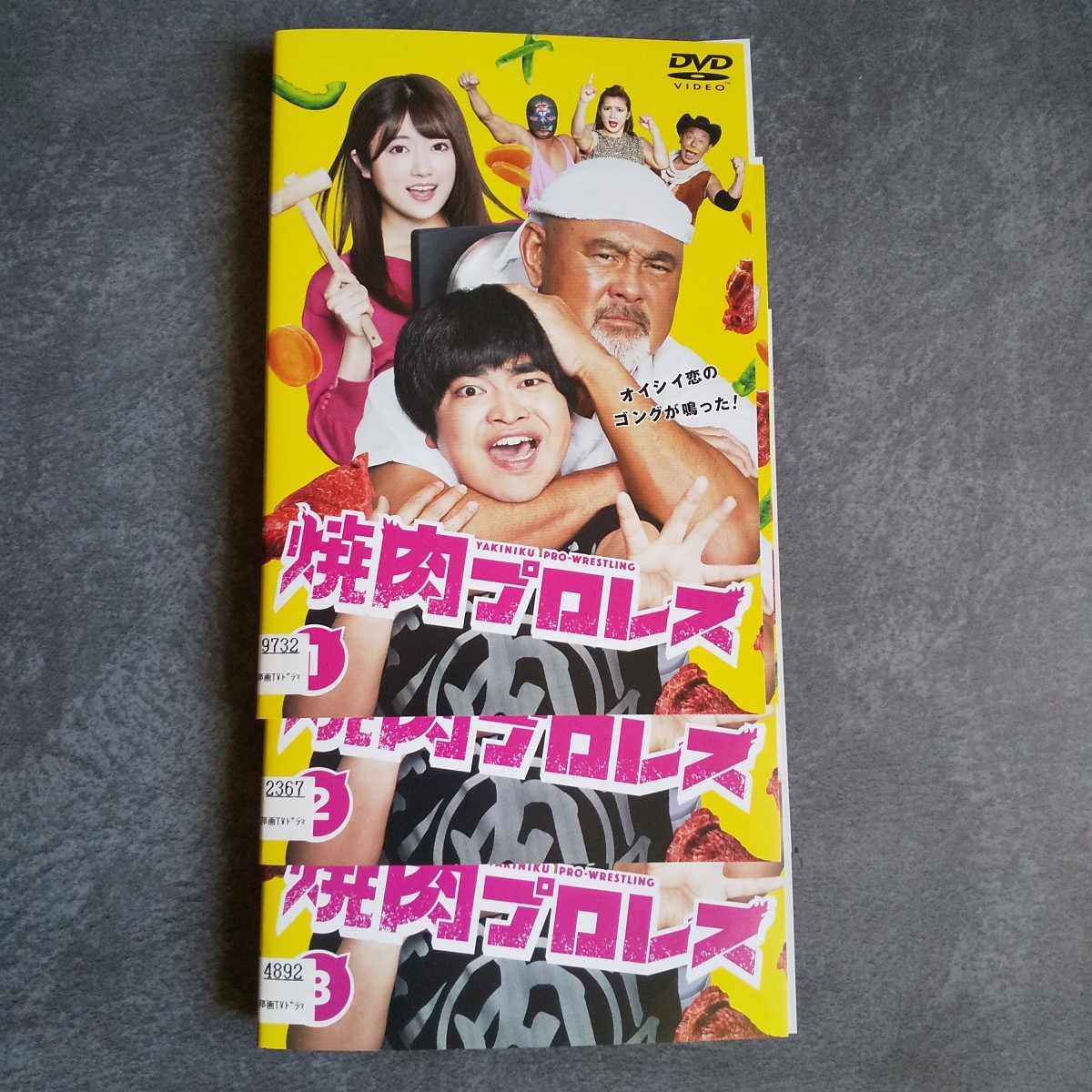 【日本ドラマ】DVD☆『焼肉プロレス』(全話)☆レンタル落ち