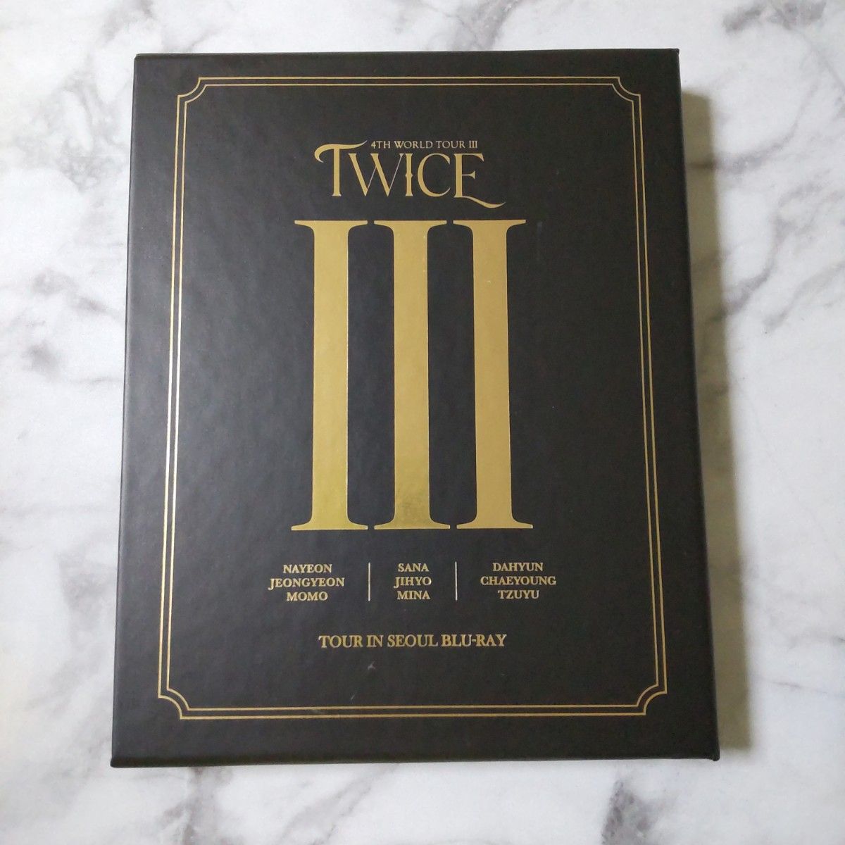 【数量限定】TWICE★Blu-ray Disc(２枚組)TWICE 4TH WORLD TOUR Ⅲ IN SEOUL サナ 