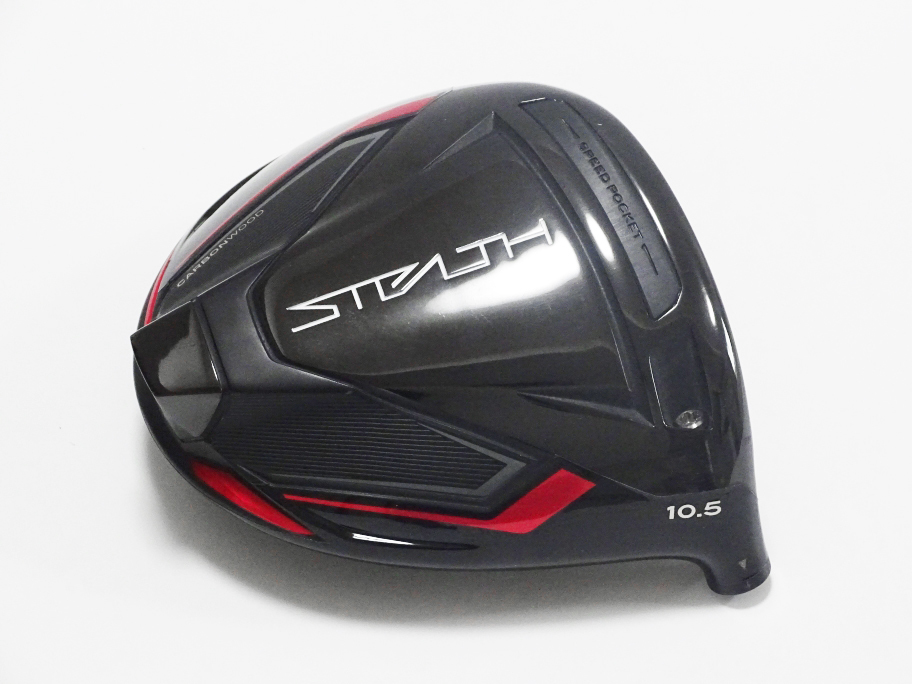 【8.5-9.0美品】PGAツアー支給品 Taylormade STEALTH 10.5度 ドライバーヘッド ＋刻印 実測191.8g プロトタイプ ステルス 本物保証_画像1