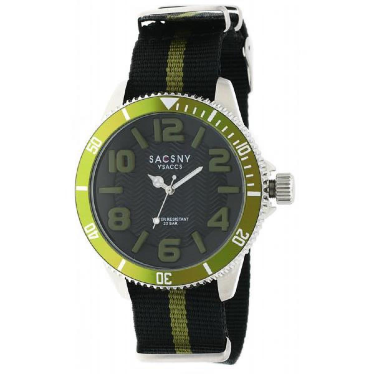 サクスニーイザック ダイバーズ メンズ20気圧防水 腕時計 メンズ腕時計 腕時計