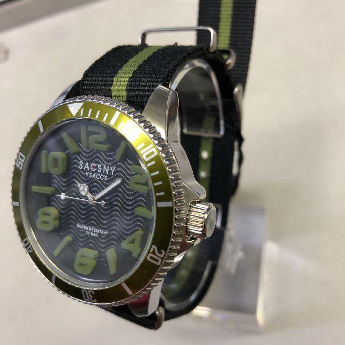 サクスニーイザック ダイバーズ メンズ20気圧防水 腕時計 メンズ腕時計 腕時計
