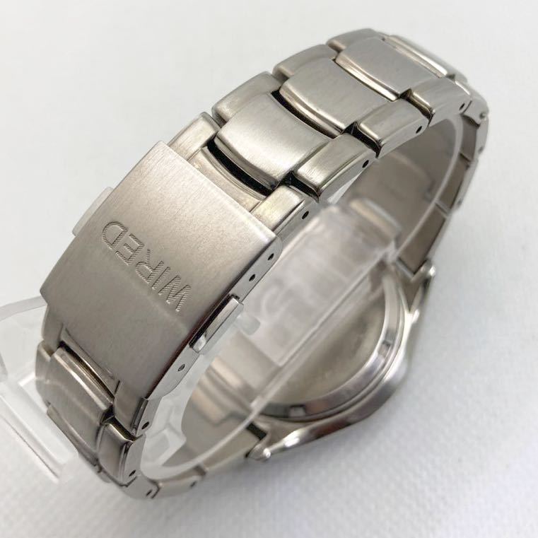 【美品/新品電池】 SEIKO クロノグラフ メンズ 腕時計 50M デイト SEIKO ・クロノグラフ ・クォーツ電池式・デイト表示・白文字盤
