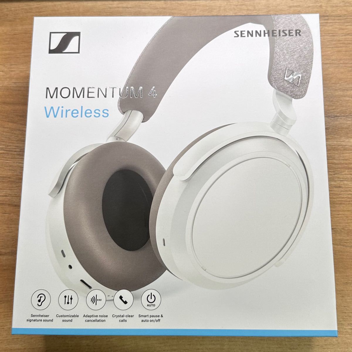 【最終値下げ】SENNHEISER MOMENTUM 4 Wireless White ほぼ新品