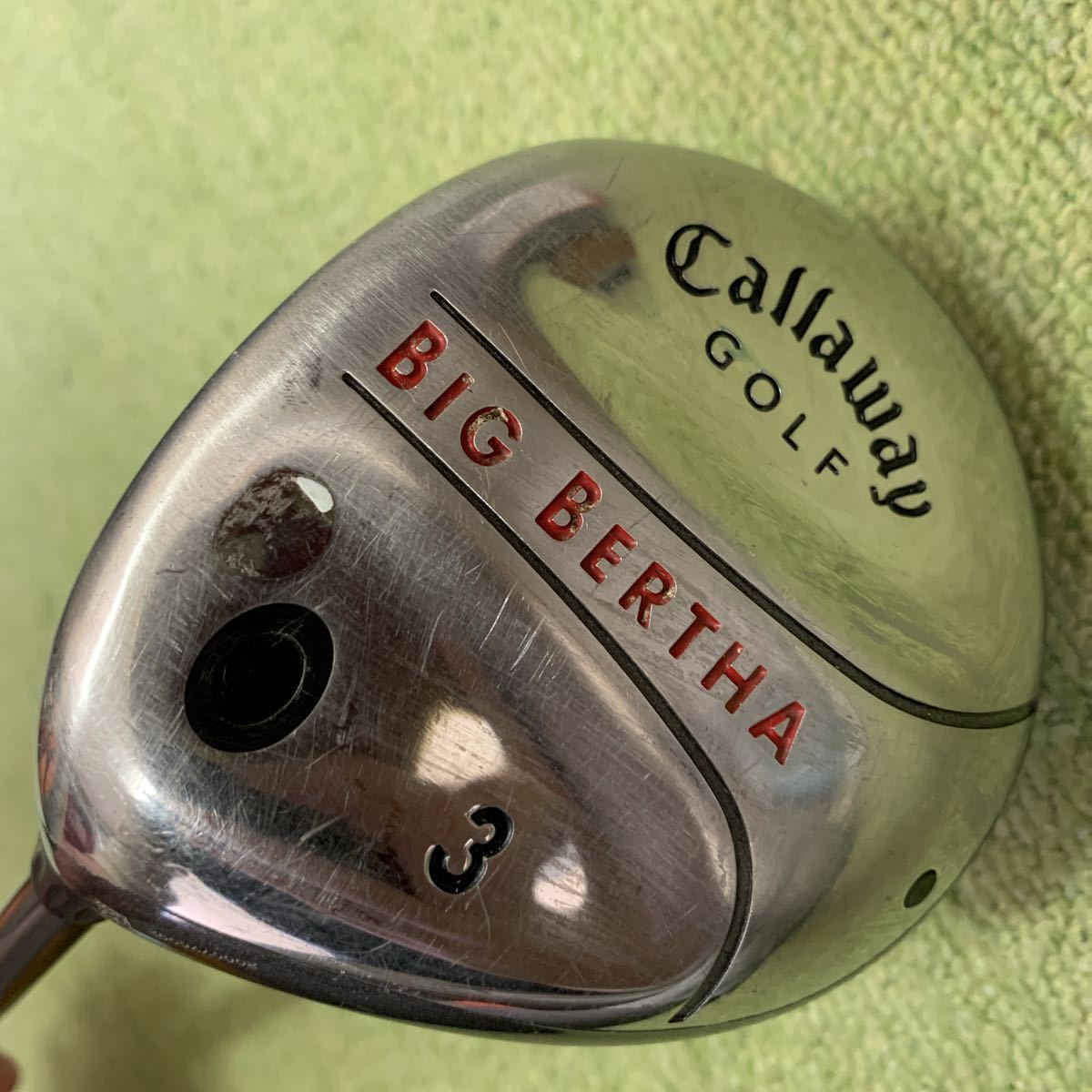 V604 Callaway Big Bertha 3W Lefty Lefty Genuine Carbon Sr Sr