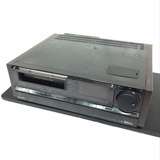 SONY EDV-9000 ED ベータ ビデオデッキ ビデオカセットデッキ 通電確認 