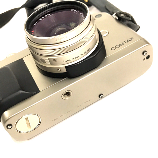 1円 CONTAX G1 Carl Zeiss Sonnar 2.8/90 Planar 2/45 Biogon 2.8/28 レンジファインダー フィルムカメラ レンズ