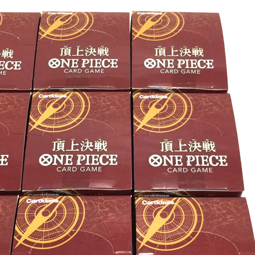 1円 美品 バンダイ 頂上決戦 ONE PIECE CARD GAME カードダス OP-02 16BOX 未開封 セット ワンピース ゲーム_画像3
