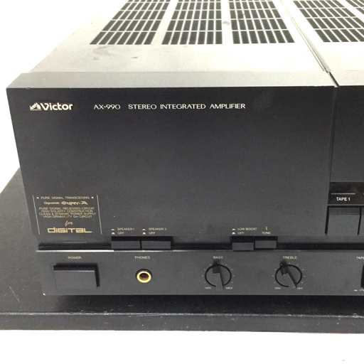 Yahoo!オークション - Victor AX-990 プリメインアンプ 動作確認 Yahoo!オークション - Victor AX-990 プリメインアンプ 動作確認