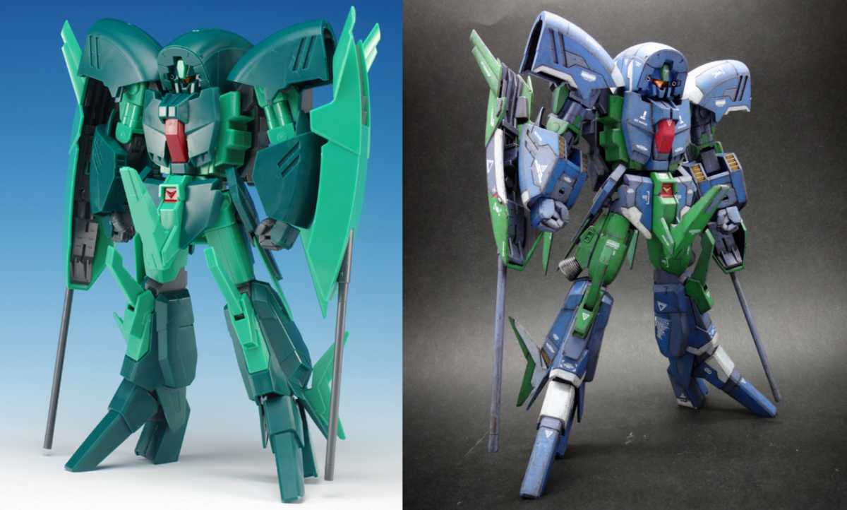 RAS-96 アンクシャ 徹底改修 塗装済み完成品 ギラ・ズール HGUC ガンダム ガンプラ完成品 機動戦士ガンダムUC ユニコーン ナラティブ _画像10