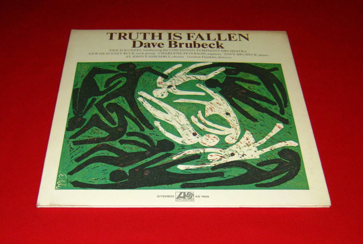 Dave Brubeck LP TRUTH IS FALLEN US盤 !!_画像1