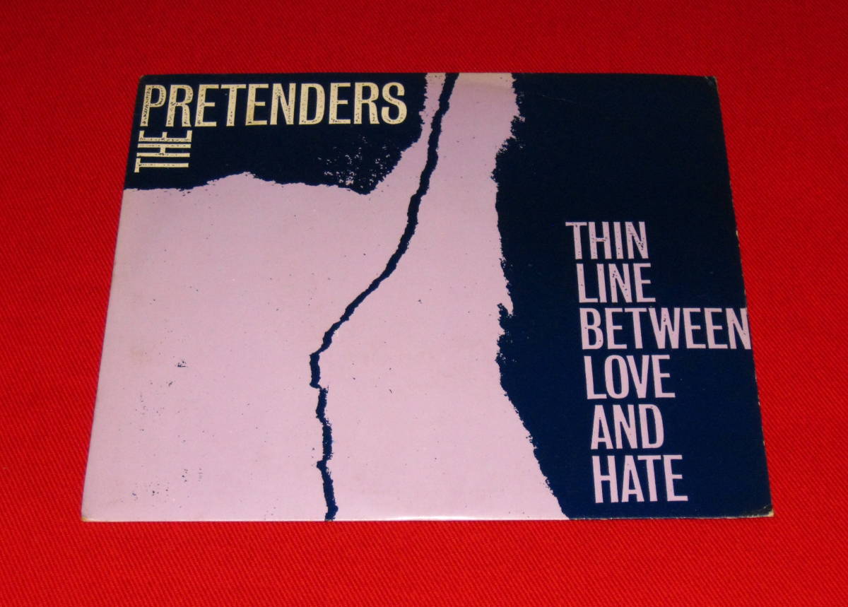 Pretenders 7" THIN LINE BETWEEN LOVE AND HATE UK盤 !!_画像1