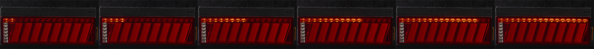 花魁 LED テール ランプ COMBO 侍M SAMURAI M クリアレンズ レッドバー SEA機能付 LRセット ECE規格認証取得 トラック OCSN-CCR-M2SEA_画像6