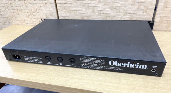  super rare Oberheim Matrix-1000 sound module analogue synthesizer over high m owner manual attaching . electrification OK junk treatment Sapporo city hand . district 