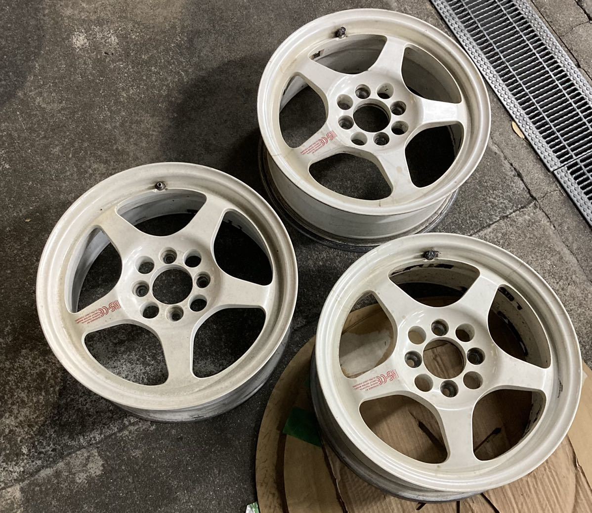 今年人気のブランド品や 愛知 鍛造 土屋圭一 modex ks ce 15 6.5j 35 4穴 100 3本セットホイール アルミ フィット ホンダ 社外品