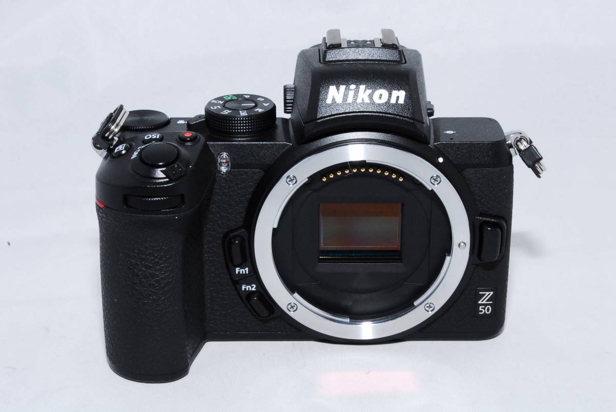 ★ショット数1,017回の新品級★ Nikon ニコン ミラーレス一眼カメラ Z50 ボディ ブラック #517_画像2