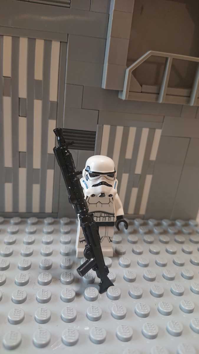 LEGO レゴ互換 スターウォーズ銃 DLT-19 ３点セット 銃 カスタム 武器 ストーム・トルーパー 帝国軍 ヘビーライフルの画像2