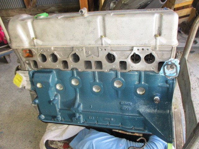 ヤフオク! - L型L28改・3.1エンジン フルOH済み ヘッドN42・...