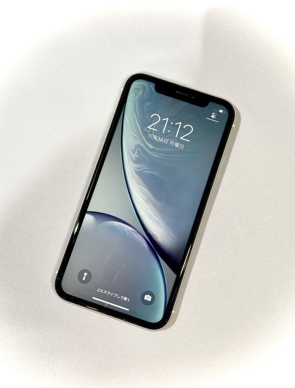 ▽au iPhone XR 128GB ホワイト SIMロック解除済み 本体のみ ▽au iPhone XR 128GB ホワイト SIMロック解除済み 本体のみ