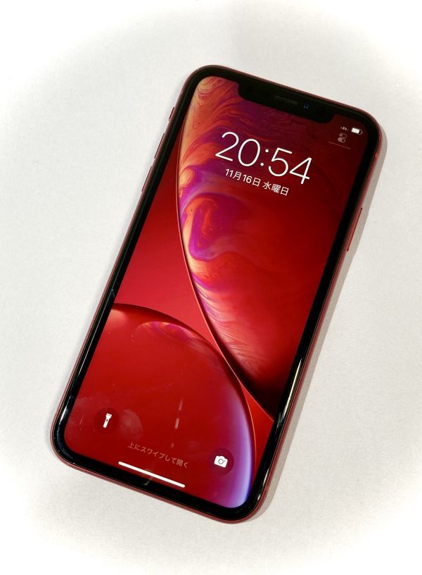 ▽SIMロック解除品(docomo) iPhone XR 128GB レッド MT0N2J/A ▽SIMロック解除品(docomo) iPhone XR 128GB レッド MT0N2J/A