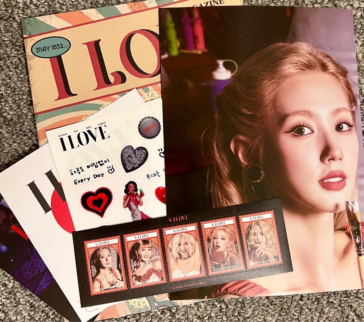 gidle (G)I-DLE ミヨン TOU ラキドロ チェキ 中華 トレカ- gidle (G)I-DLE ミヨン TOU ラキドロ チェキ 中華 トレカ-
