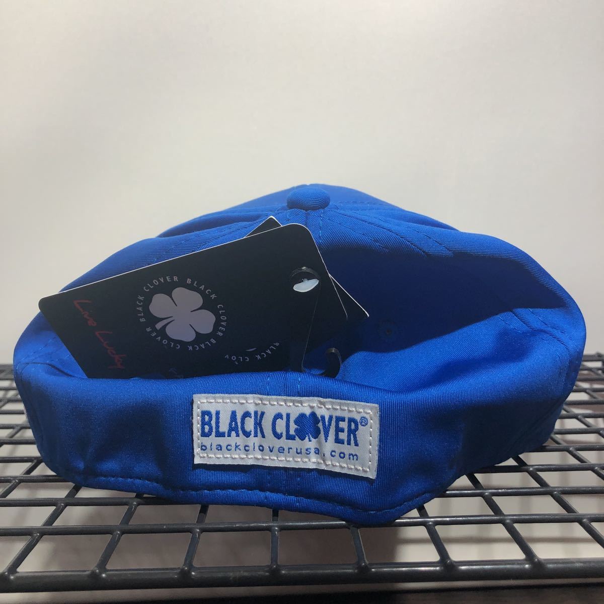 ブラッククローバー　Black Clover 帽子 メンズ キャップ PREMIUM CLOVER 8 L/XL プレミアムクローバー ホワイト ロイヤル　ロイヤル