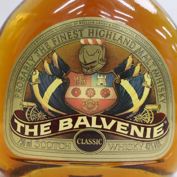 THE BALVENIE(バルヴェニー)クラシック 18年 43% 750ml ※箱汚れ