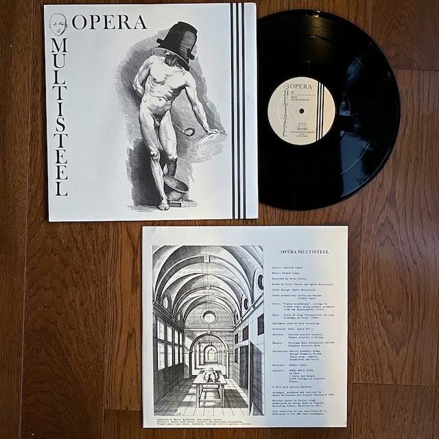 Opera Multisteel Opera Multi Steel 12" EP (Reissue, Remastered) Dark Entries 80s French Cold Wave Synth Pop_画像2