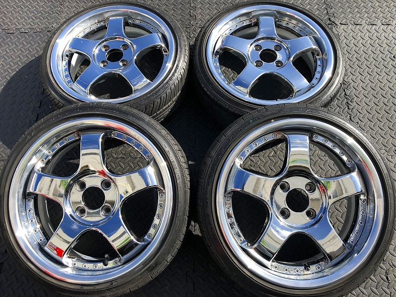 ヤフオク! - 深リムメッキ SSR プロフェッサー SP1 PCD100...