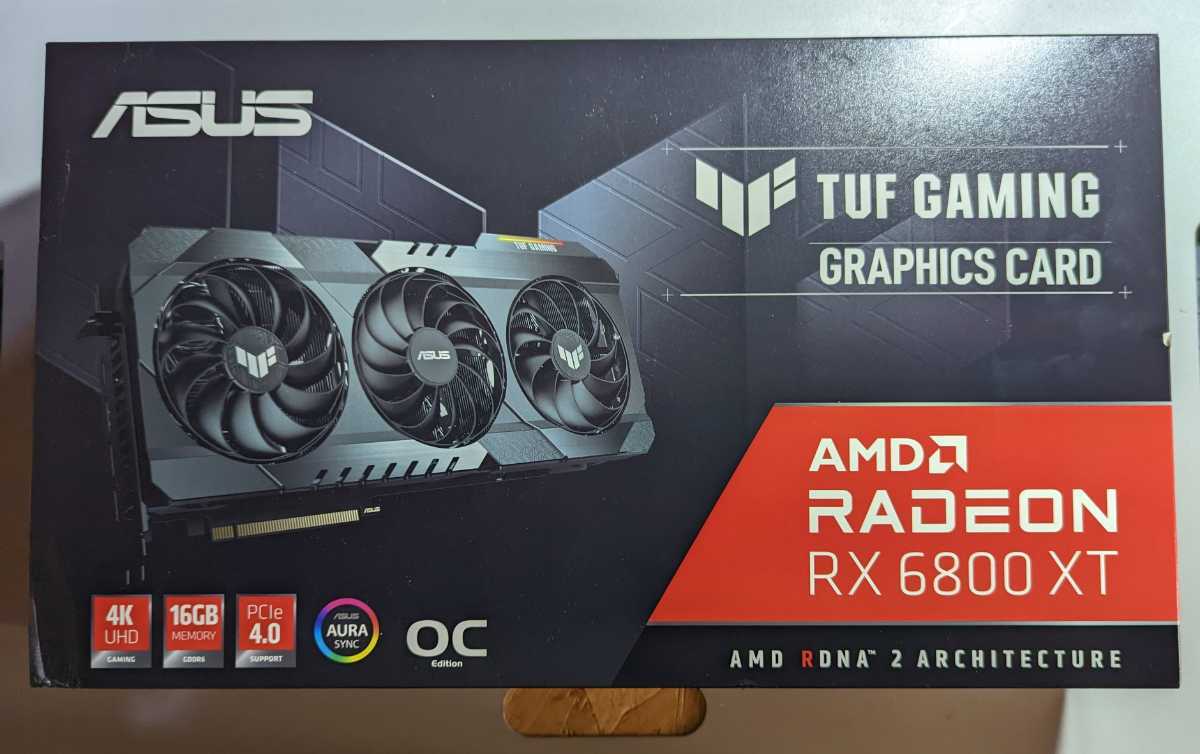 お得超歓迎 ASUS グラフィックカード AMD RX6800搭載 16GB