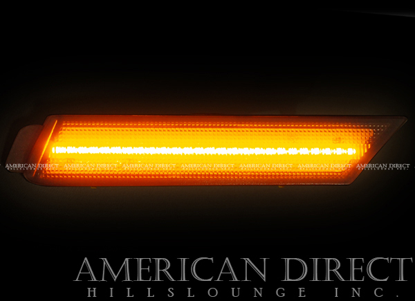 【最新型/LED ライナー/スモーク】10-15y シボレー カマロ サイドマーカー ライト ランプ 1台分セット フロント サイド リア バック_画像5