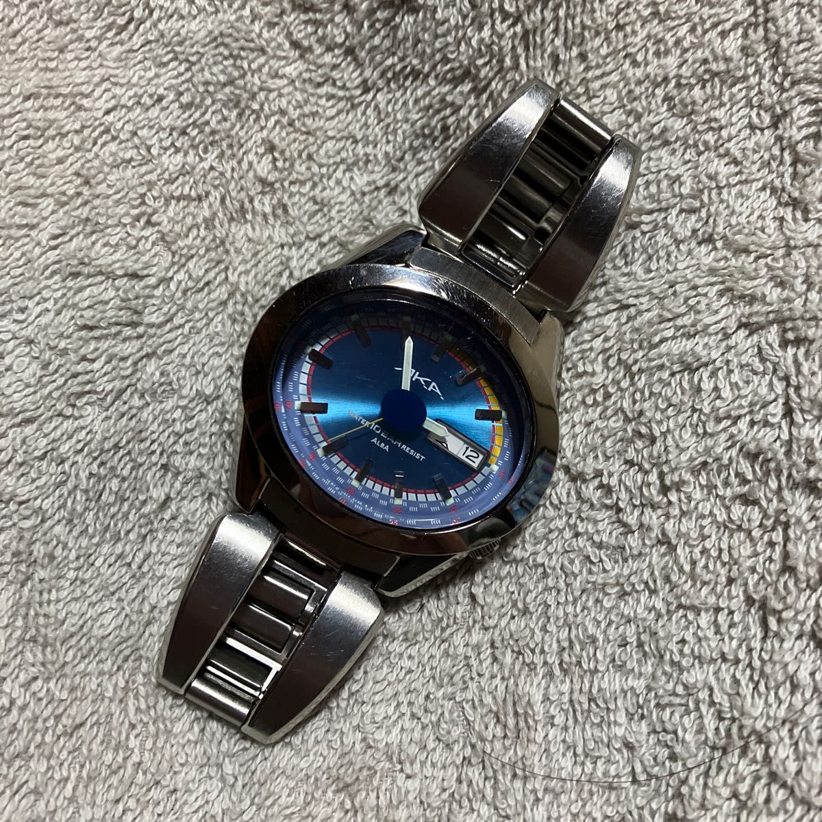 SEIKO AKA ALBA V743-5A10 腕時計｜PayPayフリマ