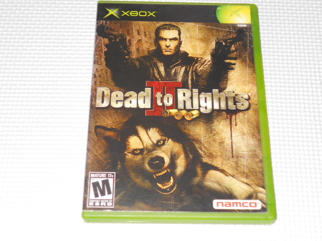 xbox★DEAD TO RIGHTS 2 海外版★箱付・説明書付・ソフト付